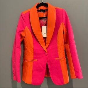 Color block blazer